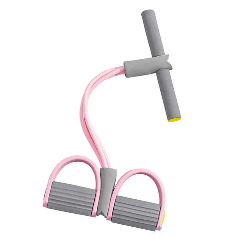 4-Tube Pedal Resistance Band Set
