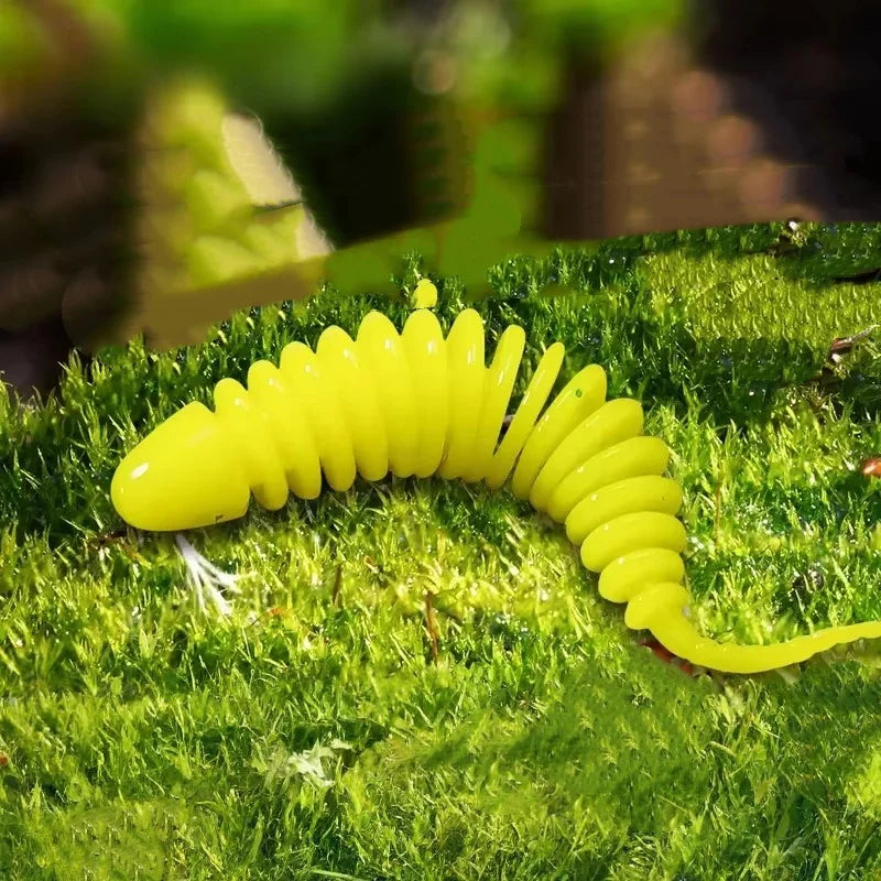 20pcs Artificial Soft pvc Lure Tantalizing Tiny Worm Bait Swimbait Wobblers for Bass Pike Fishing Silicone Tantal Worms