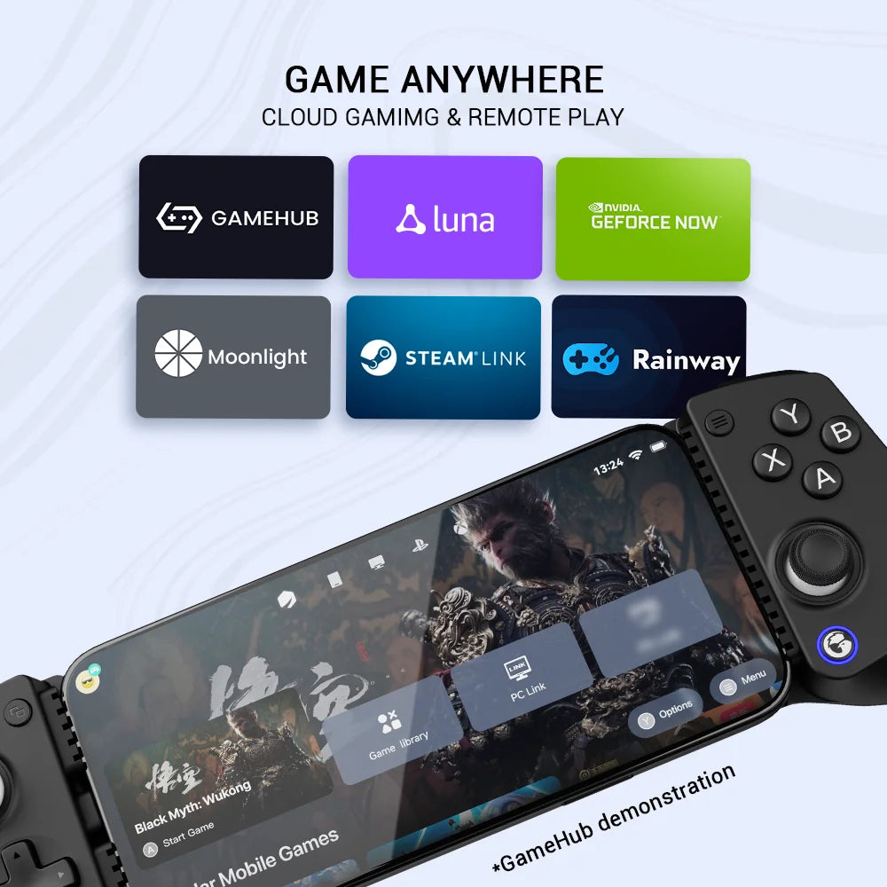GameSir X5 Lite Mobile Gaming Controller for Android iPhone 16/15 - Lightweight Design, Hall Effect, No-Drift, App Customization