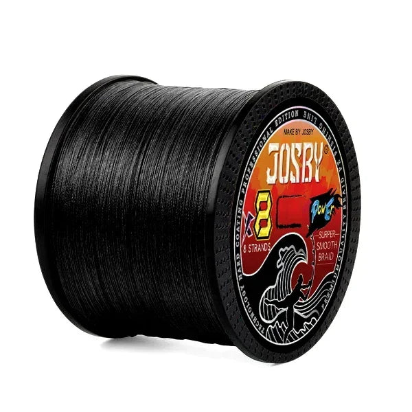 Smooth 8-Strand Braided Fishing Line - Fishing Tackle from Linloft.