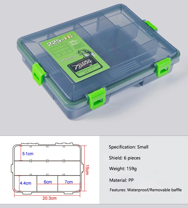 Insert piece lure box, fishing tool box, accessory box, small fishing accessories, lure box, fishing gear box