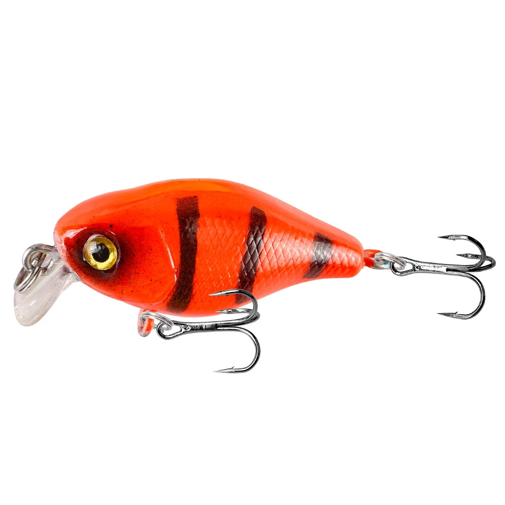 1Pcs Floating Crankbaits Fishing Lures 4.5cm 4.5g Isca Artificial Japan Hard Bait Bass Wobblers Jerkbait Fishing Tackle