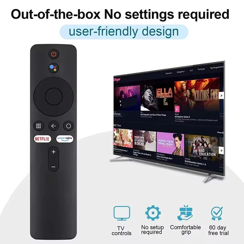 Replacement Remote for Xiaomi Mi Box S - Electronics & Accessories from Linloft.
