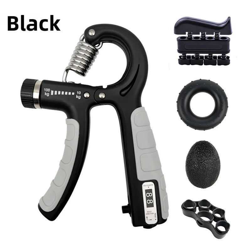Adjustable Hand Grip Strength Trainer - Fitness & Sporting Equipment from Linloft.