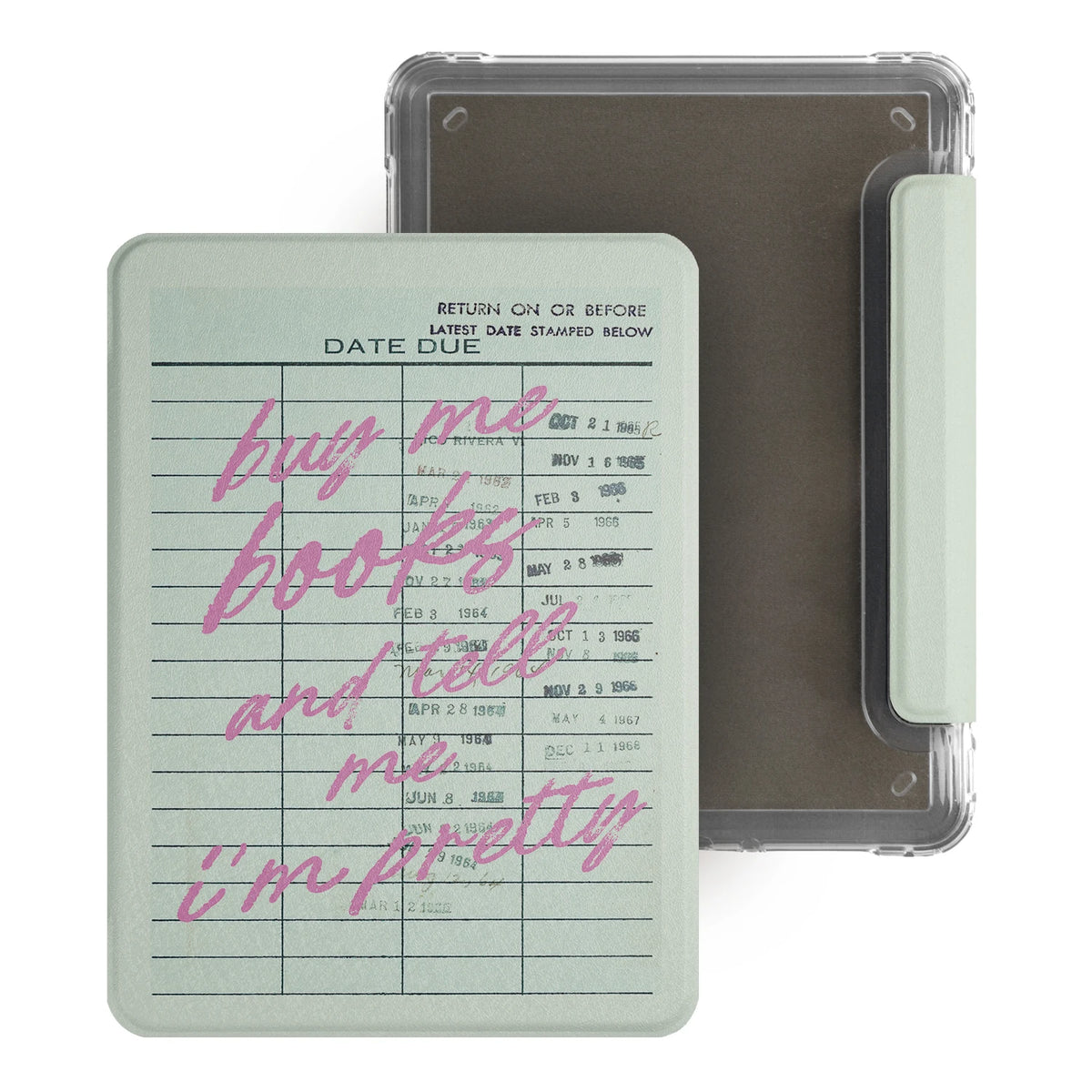 Library Card Magnetic Case for Kindle - Electronics & Accessories from Linloft.