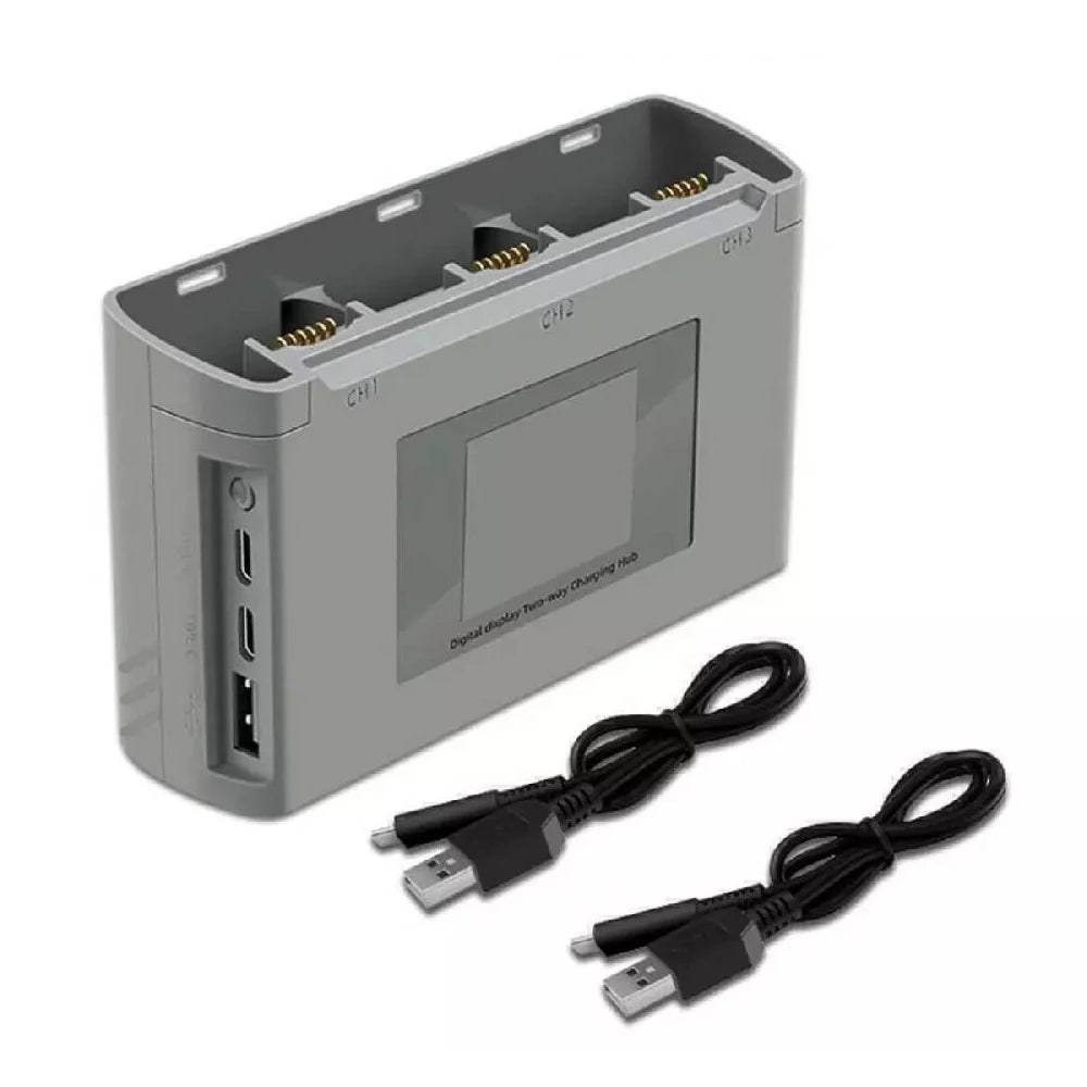 Digital Display Charging Hub For DJI Mini 2 Battery Charger for DJI Mini 3 Pro/Mini SE/Mini 2/Air 2S Power Bank Drone Accessory - Electronics & Accessories from Linloft.