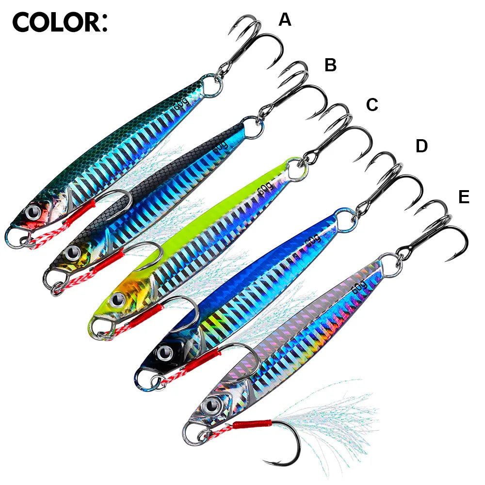 Metal Jig for Sea and Boat Fishing
