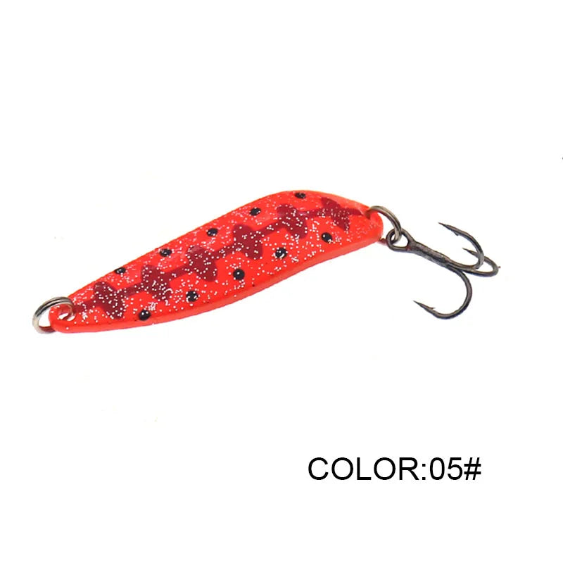 HISTOLURE Fishing Spoons Lure10g13g Metal Spoon Sequin Hard Bait Fishing Lures For Striped Bass - Fishing Tackle from Linloft.