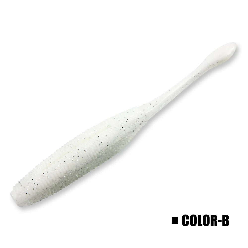 Salted Stick Worm Soft Lures, 10-Pack - Fishing Tackle from Linloft.