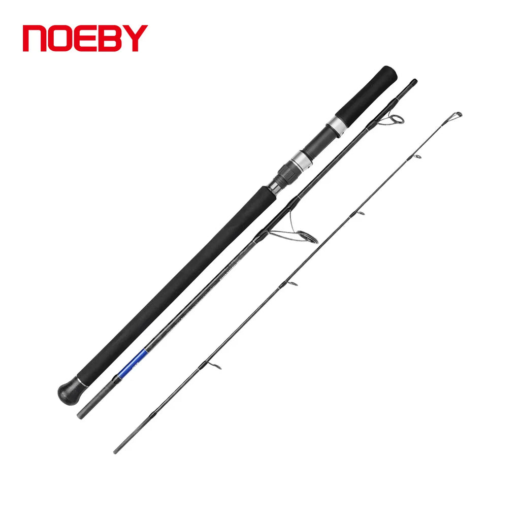 Portable 3-Piece Travel Jigging Rod