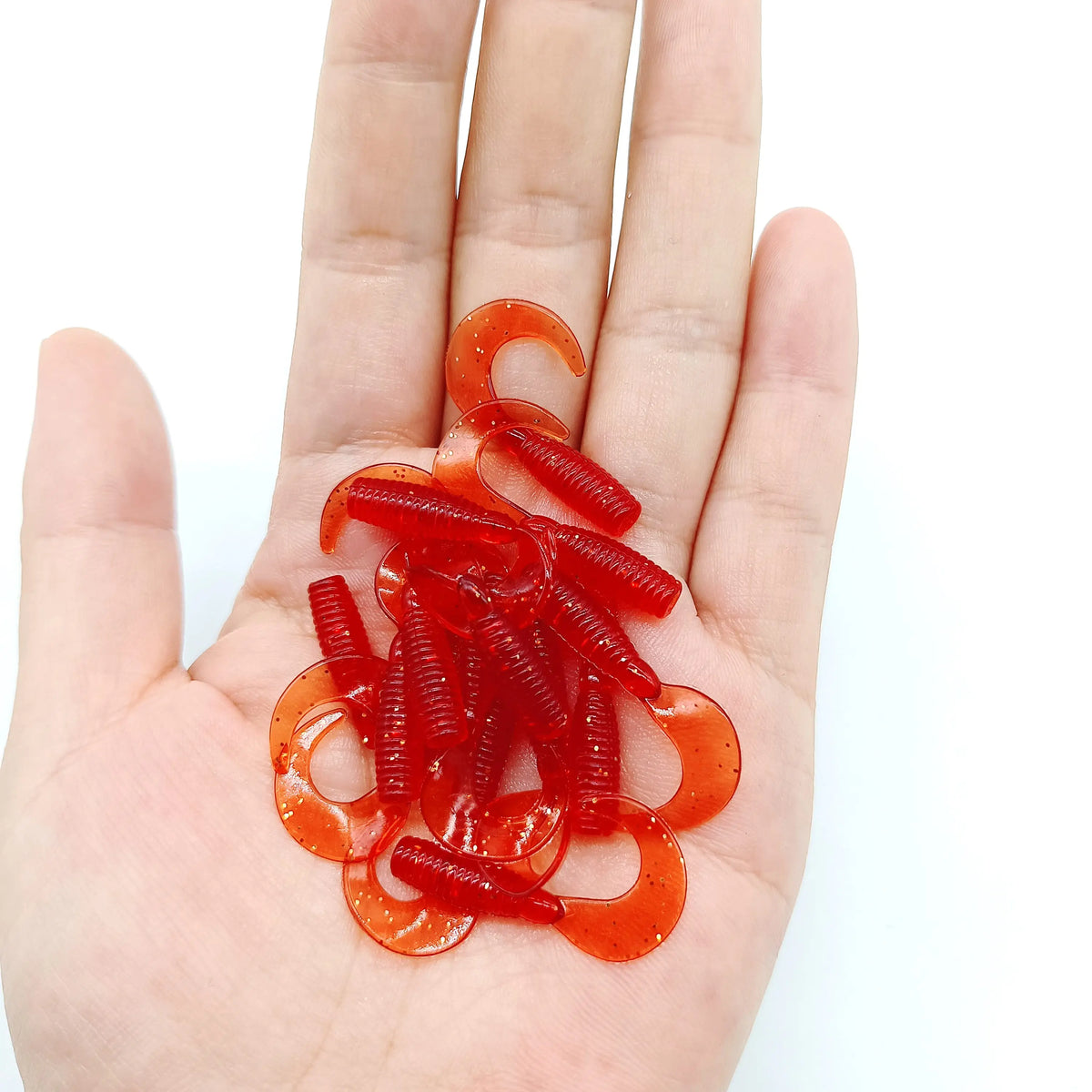 DUODUOYU 10PCS Mini Soft Fishing Lure Silicone Bait 0.4g/30mm Artificial Swimbait Jig Wobbler Bass Bait Fishing Tackle - Fishing Tackle from Linloft.