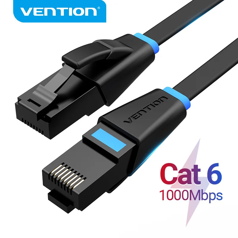 Vention Cat6 Ethernet Cable RJ45 Cat6 Lan Cable UTP RJ 45 Network Patch Cable for Laptop Router RJ45 Network Cord Ethernet Cable - Electronics & Accessories from Linloft.