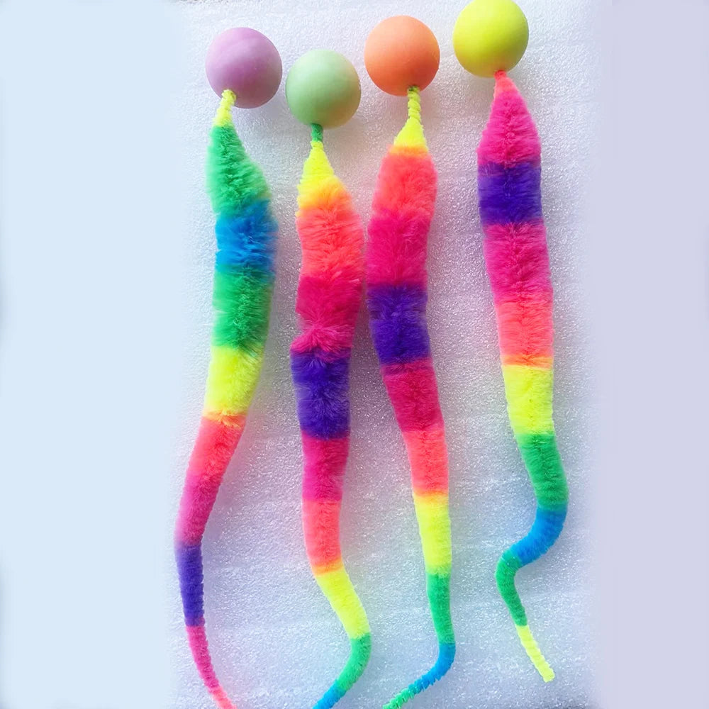 Interactive Cat Bouncing Ball Toy