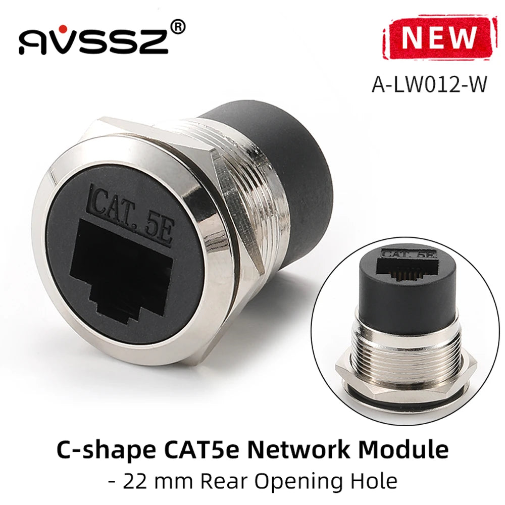 CAT6A RJ45 Metal Keystone Module - Electronics & Accessories from Linloft.