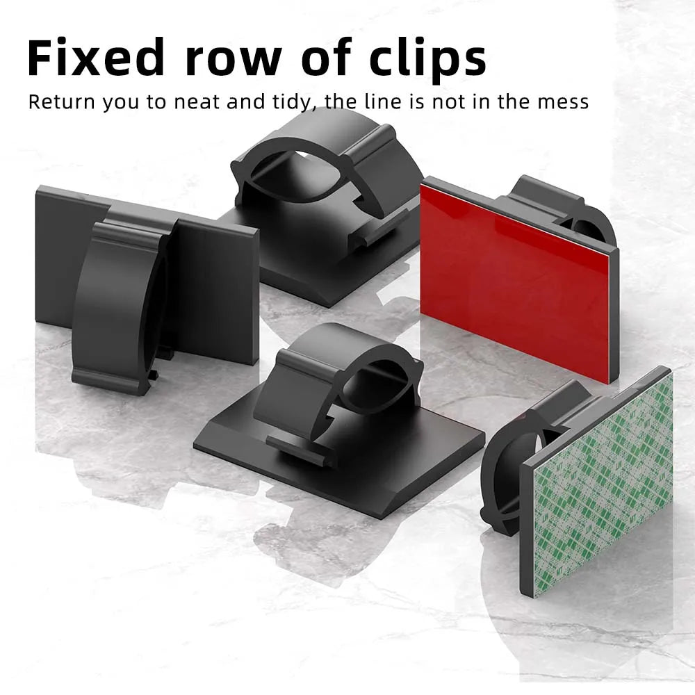 Cable Organizer Clips 30pcs