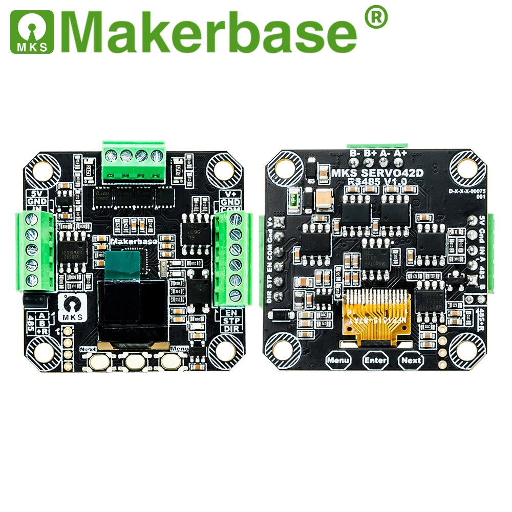 Makerbase MKS SERVO42D NEMA17 Closed Loop Stepper Motor Driver CNC 3D Printer for Gen_L FOC Quiet and Efficient