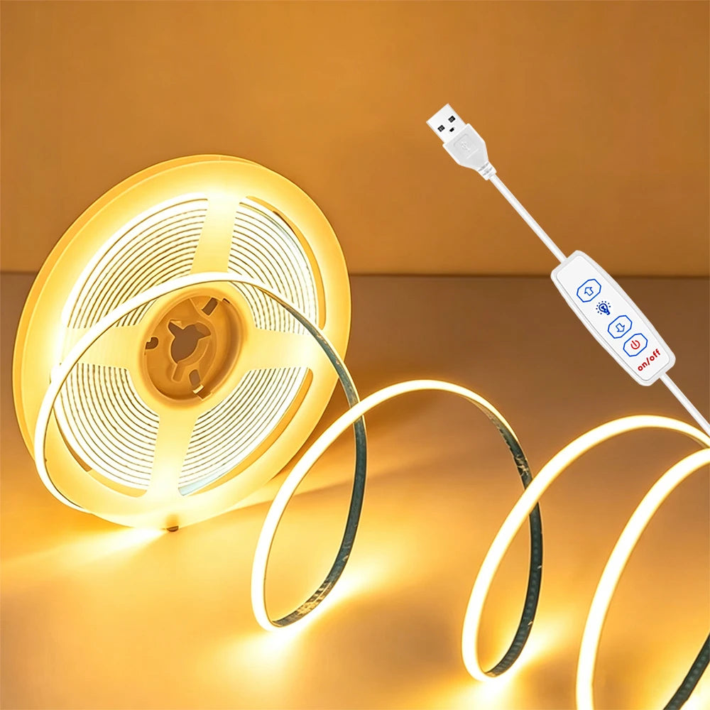 USB LED Strip Lights with Dimmer