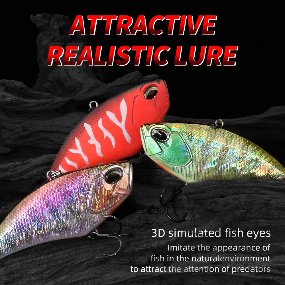MEREDITH Apex Vibe F85mm 24g Wobblers Fishing Tackle Fishing Lures Vibration Bait for Full Depth Artificial Accessories