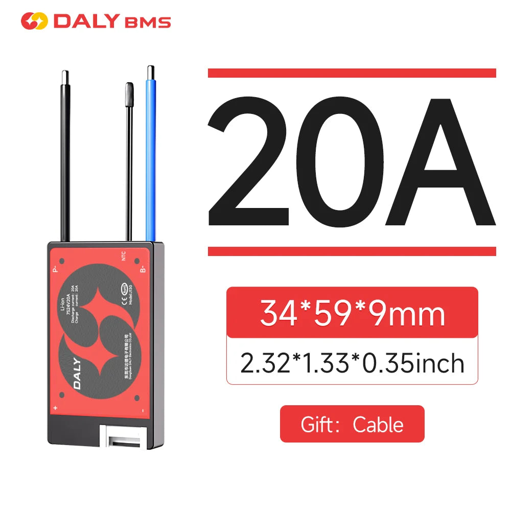 Daly LiFePO4 Smart BMS Battery Board - Electronics & Accessories from Linloft.