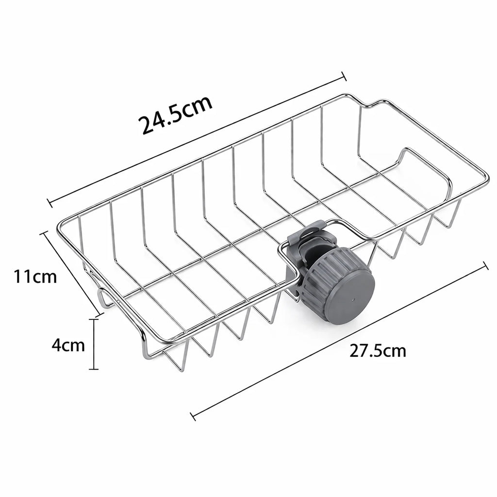 Kitchen Sink Sponge Drain Rack