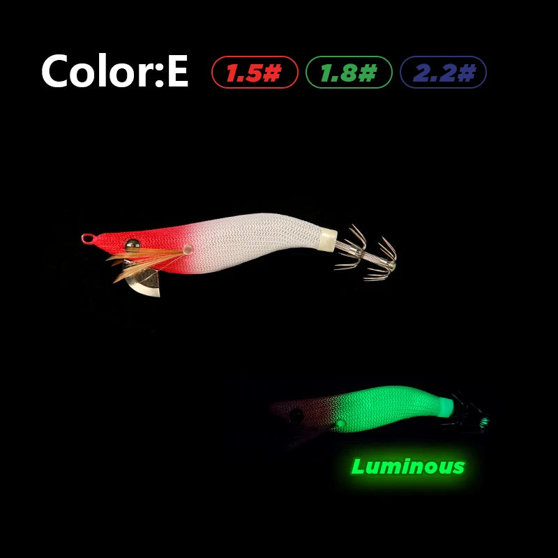 Luminous Mini Squid Jig - Fishing Tackle from Linloft.