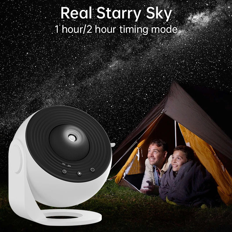 Night Light Galaxy Projector Starry Sky Projector 360° Rotate Planetarium Lamp For Kids Bedroom Valentines Day Gift Wedding Deco - Home Lighting from Linloft.
