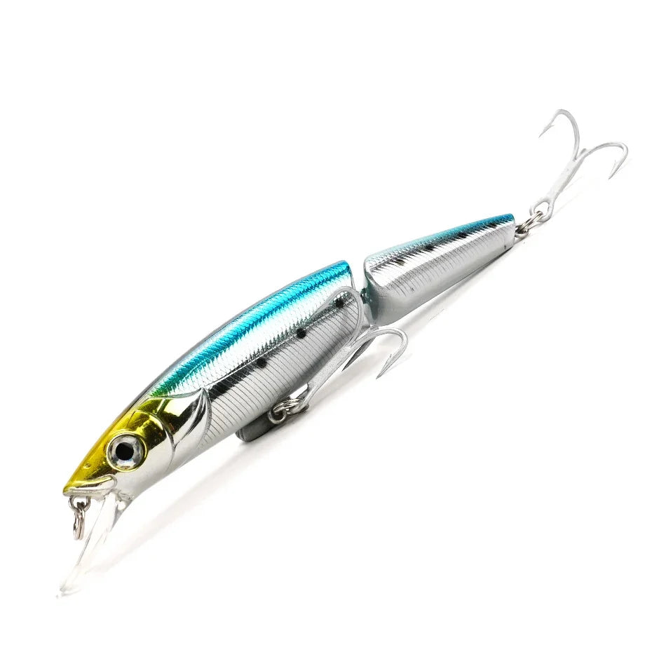 120mm 22g MOOKZZ Best Price Floating Two sections Jerking bait Fishing Lures Artificial Baits tackles - Fishing Tackle from Linloft.