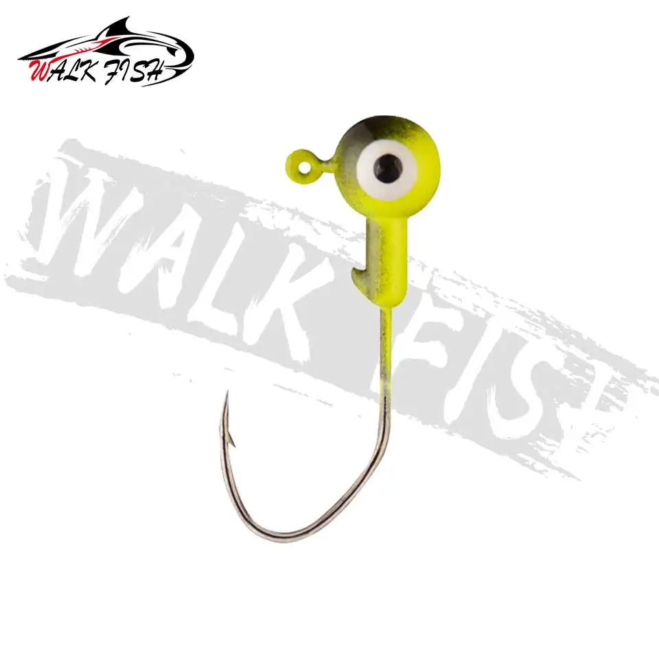 Crank Jig Head Hooks, 5-Pack - Fishing Hooks from Linloft.