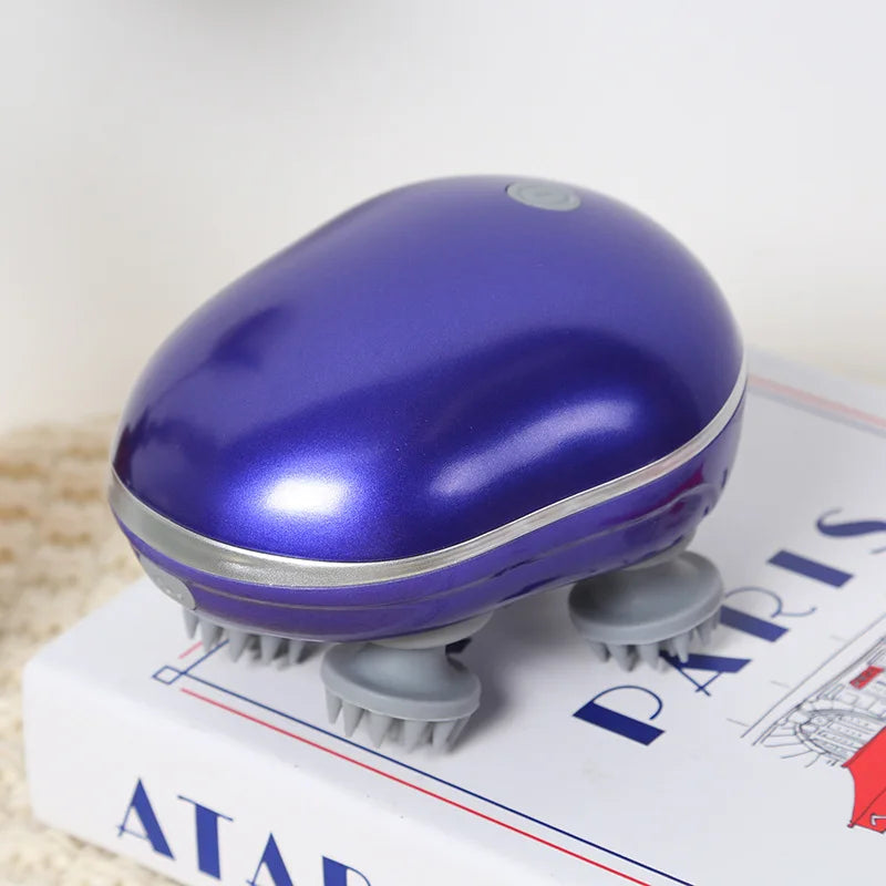 Scalp Head Massager with Adjustable Speed - Beauty & Personal Care from Linloft.