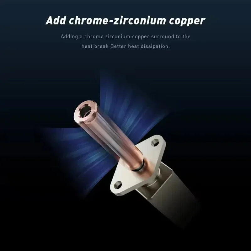 Upgrade TZ V6 2.0 Hotend Kit High Speed Print Head  for Ender 3/ 3 PRO/ VORON 2.4 Hi-End Extruder J-head Prusa Ender 3 V2/ CR10