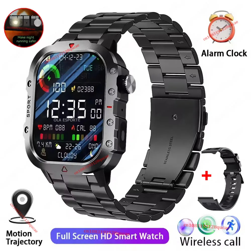 Rugged Smartwatch with Calls and GPS - Electronics & Accessories from Linloft.