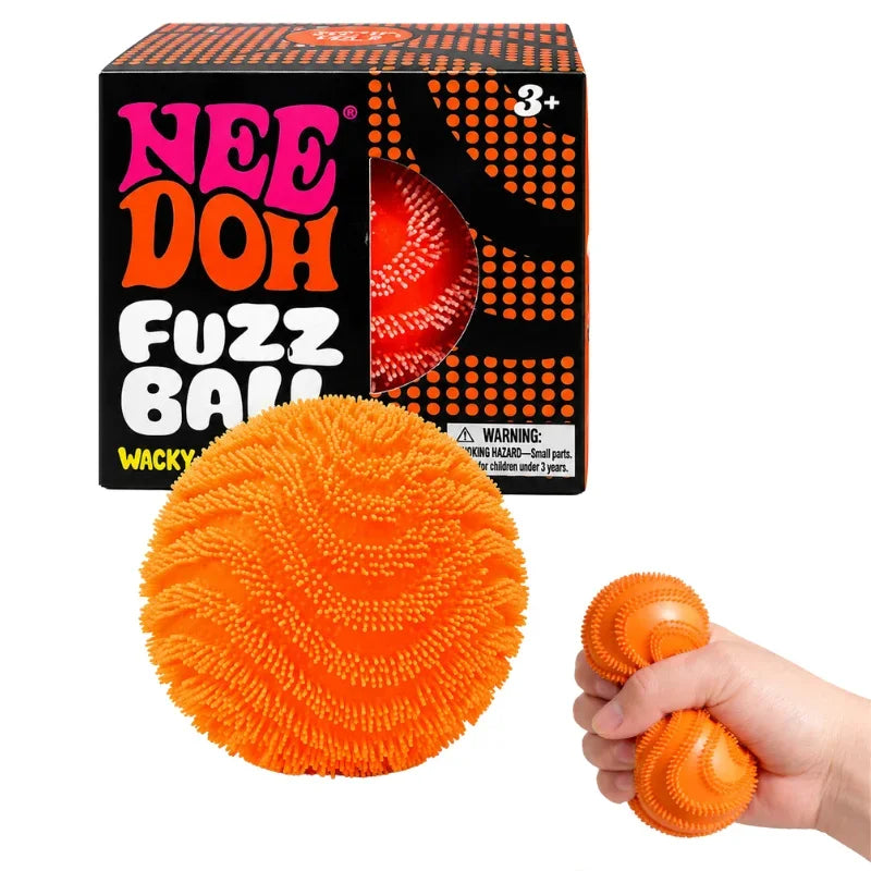 Nee Doh Fuzz Ball Blind Box Series Desktop Ornament Stress Relief Toys Suitable For People Under Pressure Fun Soft Stress Ball - Toys & Games from Linloft.