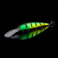WALK FISH 1PCS 120mm/20g Floating Minnow Lure Trolling Wobbler Saltwater Crankbait Bandit Minnow Bass Pike Bait Fishing Tackle