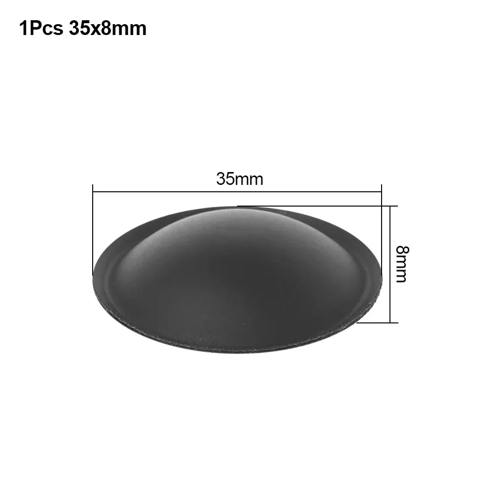 1Pcs New 30-150mm Speaker Dust Cap PP Woofer Cone Cover Black Matte Audio Speaker Protector Speaker Accessories