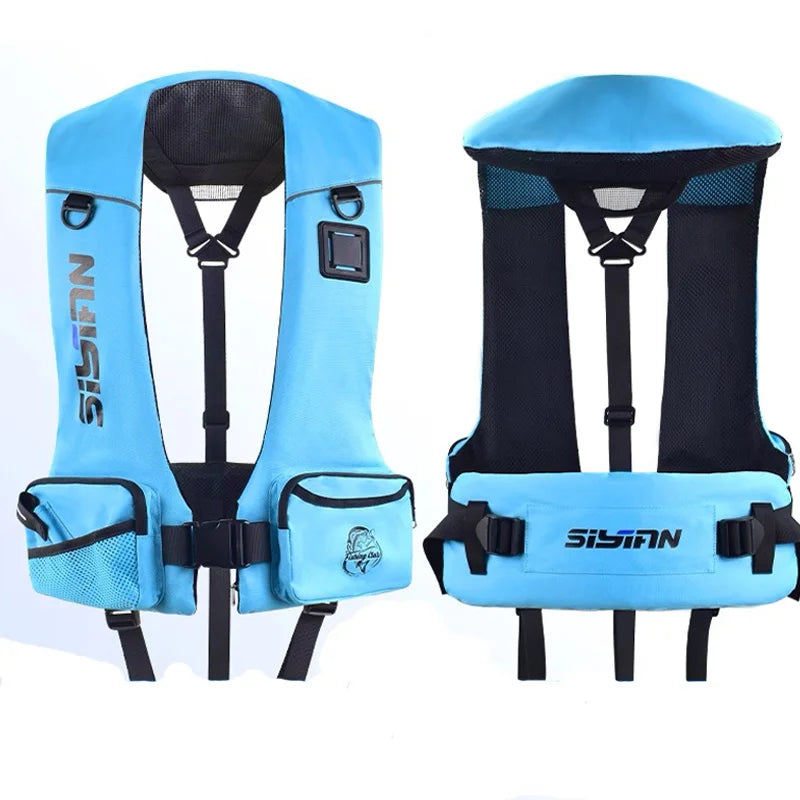 High-Buoyancy Fishing Life Jacket with Pockets - Fishing Tackle from Linloft.