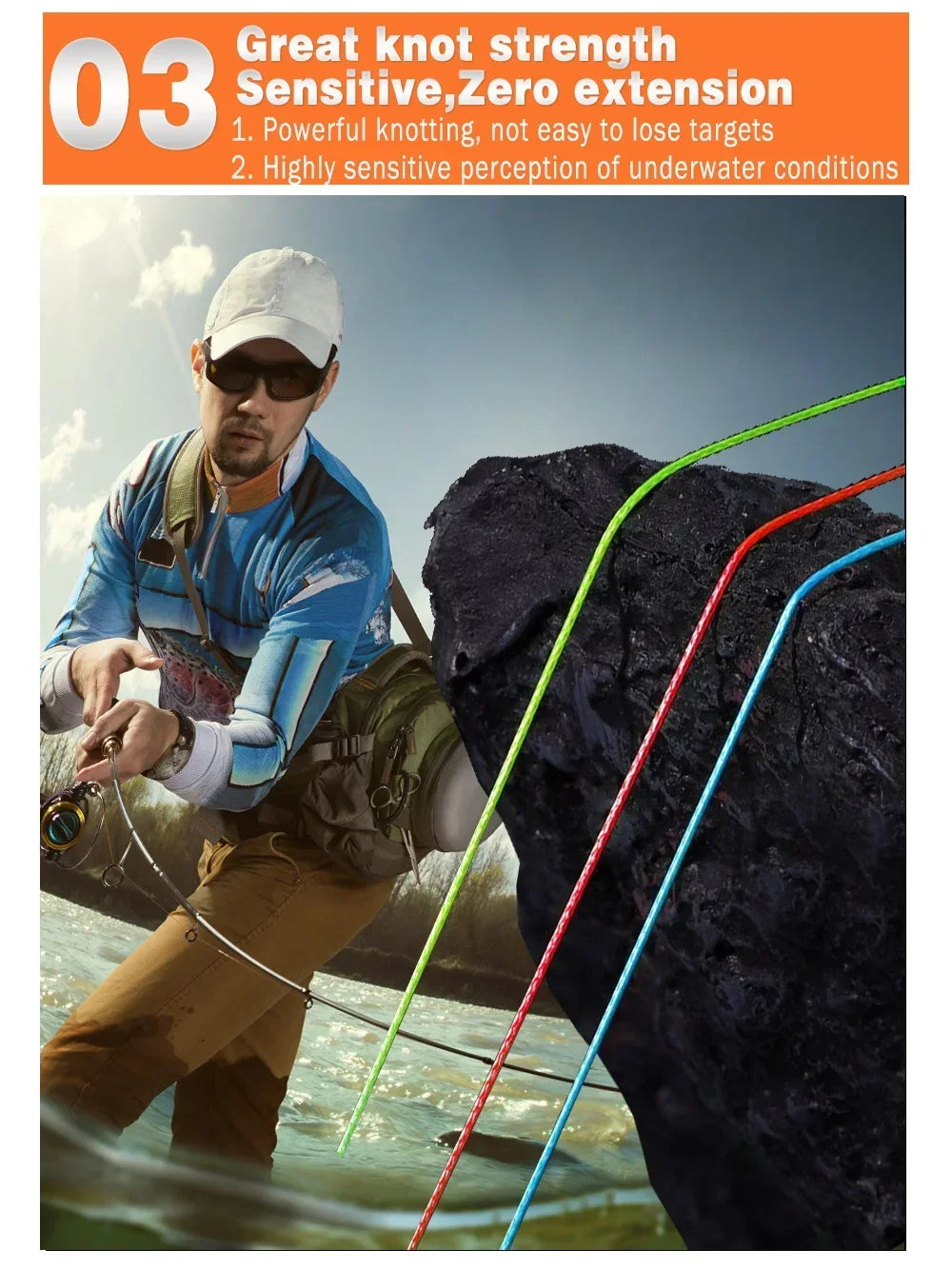 JOSBY X8 Braided Fishing Line 1000M 500M 300M 100M  Multifilament Japan Smooth PE Wire Carp Fishing Accessorie Saltwater Pesca