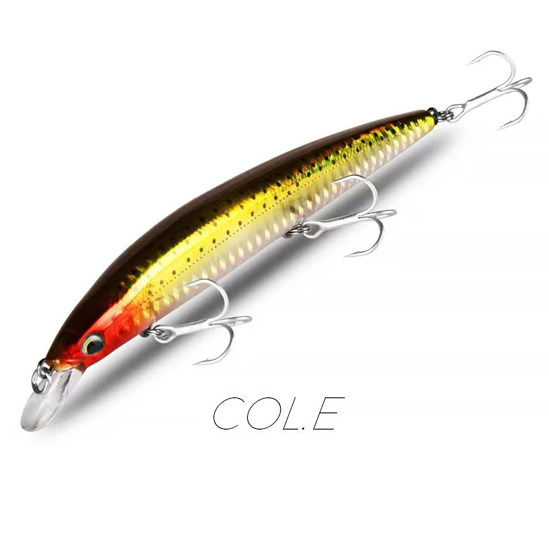 Minnow Lure, 128mm - Fishing Tackle from Linloft.