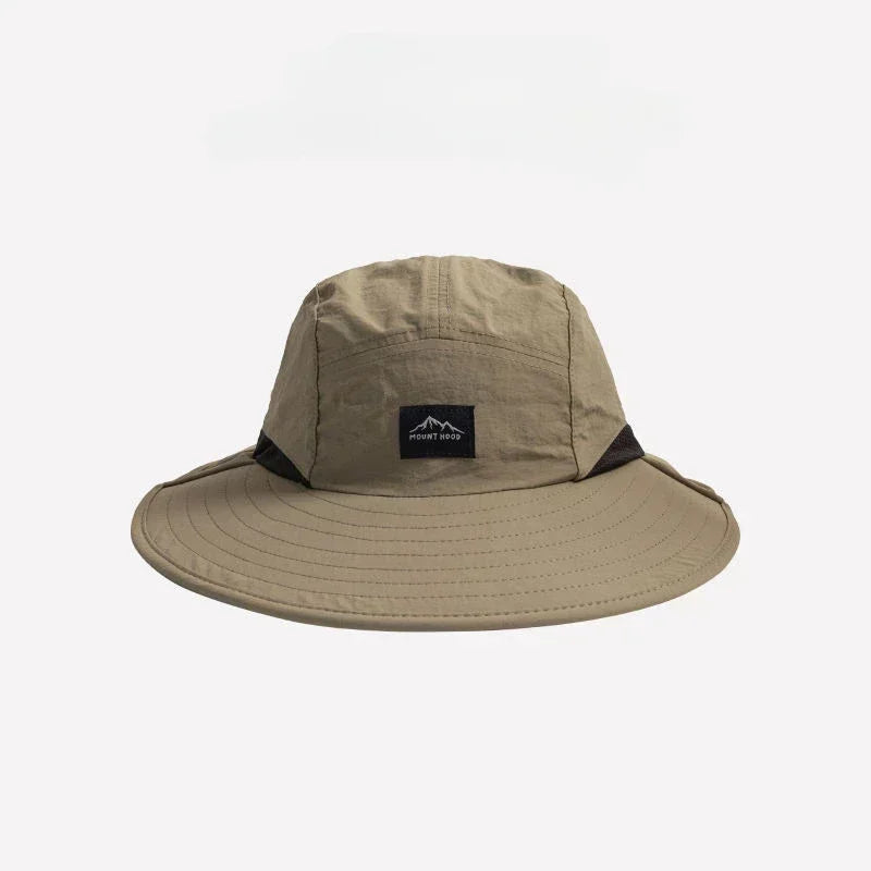 Caps Summer Wide Brim Neck Protection Unisex Bucket Hats Outdoor Visor Quick-drying Panama Sunscreen Tied Fishing Hiking Hat