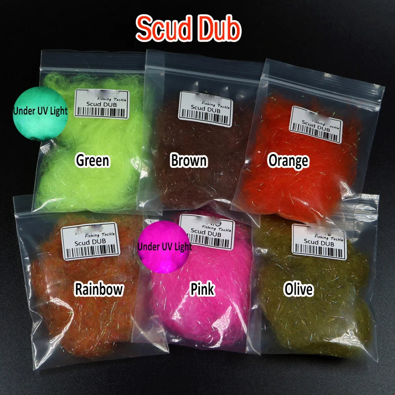 Ice Dub Fly Tying Material, 2 Bags - Fishing Tackle from Linloft.