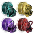 Conjure Silk PLA Rainbow Matte Multi-Color 1.75mm Dual/Tri Colors Fast Filament Plastic 1KG For 3D Printer Materials - 3D Printing Accessories from Linloft.