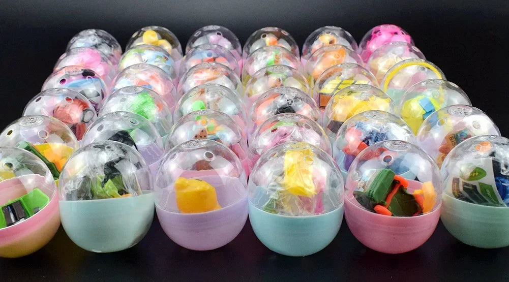 10-30Pcs Candy Color Gacha Surprise Blind Box for Kids Birthday Halloween Christmas Carnival Party Gift School Reward