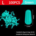 Space Bean Sea Carp Fishing Float Gear Silicone Rubber Beans Fly Fishing Rubber Bean Stopper Float Anti-tangle Bead Fishing Good