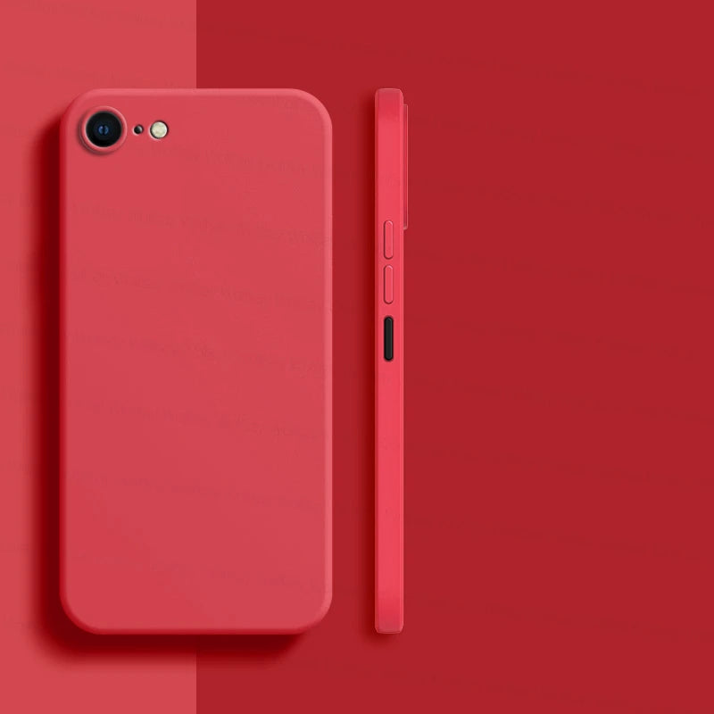 Soft Liquid Silicone Case for iPhone SE and 8 - Electronics & Accessories from Linloft.
