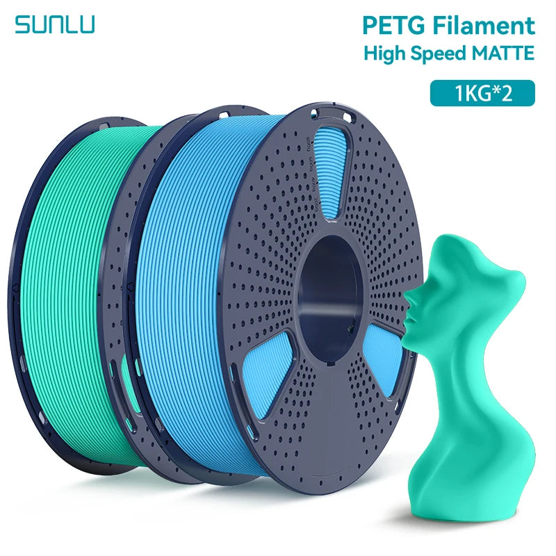 High-Speed Matte PETG Filament, 2kg - 3D Printing Accessories from Linloft.