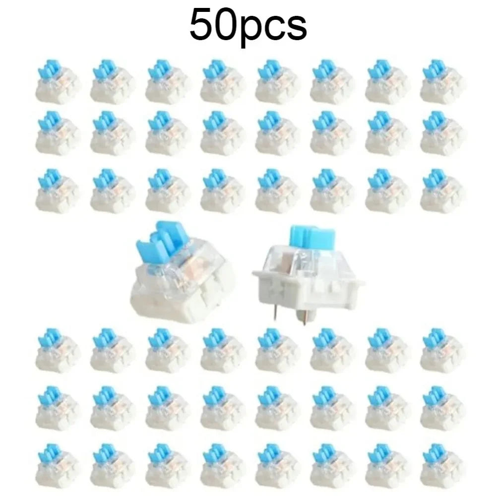 Hot-Swappable Blue Keyboard Switches - Electronics & Accessories from Linloft.