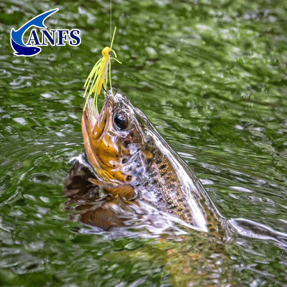 ANFS 3pcs Hand Tied Fly Fishing, Dry Fly Bait Realistic Grass Hopper Bait for Trout, Pike & Bass,Fly Fishing Hook