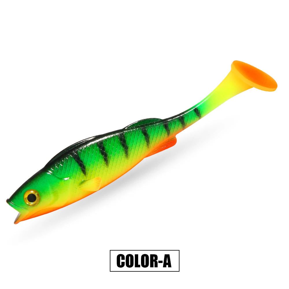Vigour Perch Swimbait Pike Perch Zander Soft Bait Uv 7cm 11cm 14cm Dropshot Weedless Rubber Fish Scented Shad For Jig Head Rig
