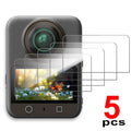 Glass for DJI OSMO 360 Camera Screen Protector 9H Hardness Anti-scratch Tempered Glass Cover Film For OSMO 360 Panoramic Camera