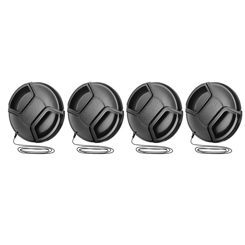 Center Pinch Snap-On Lens Cap - Camera & Optic Accessories from Linloft.