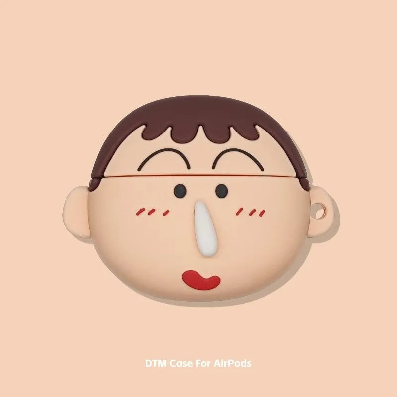 Cute Cartoon Silicone AirPods Case - Electronics & Accessories from Linloft.
